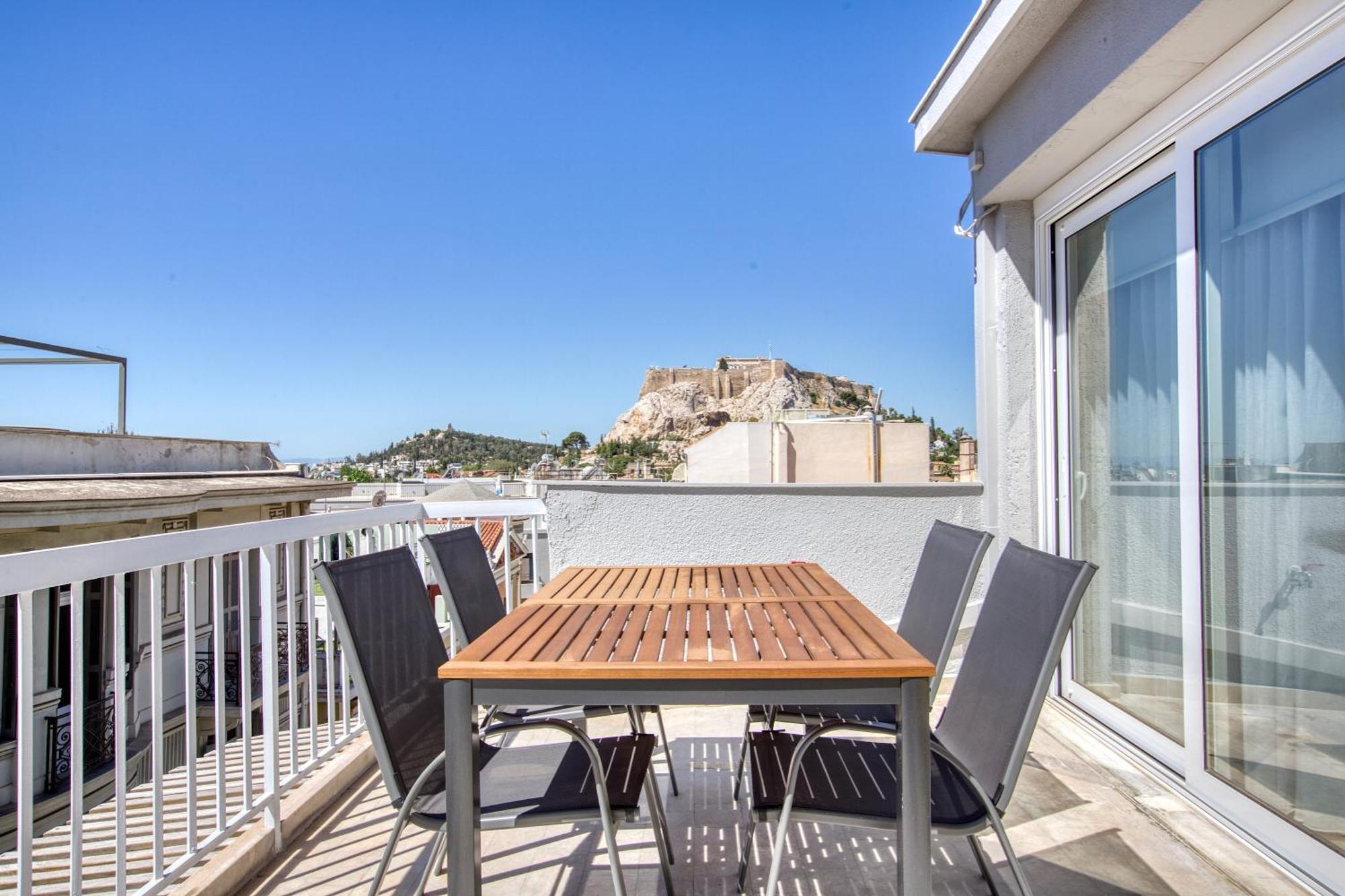 Avgi - Premium Acropolis View - Family Bedroom Athens Luaran gambar